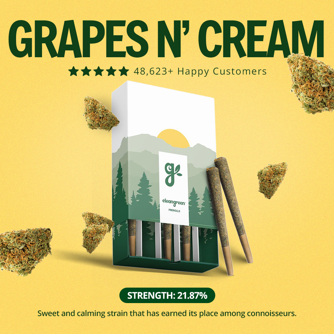 Grapes Nβ Cream Pre-Roll