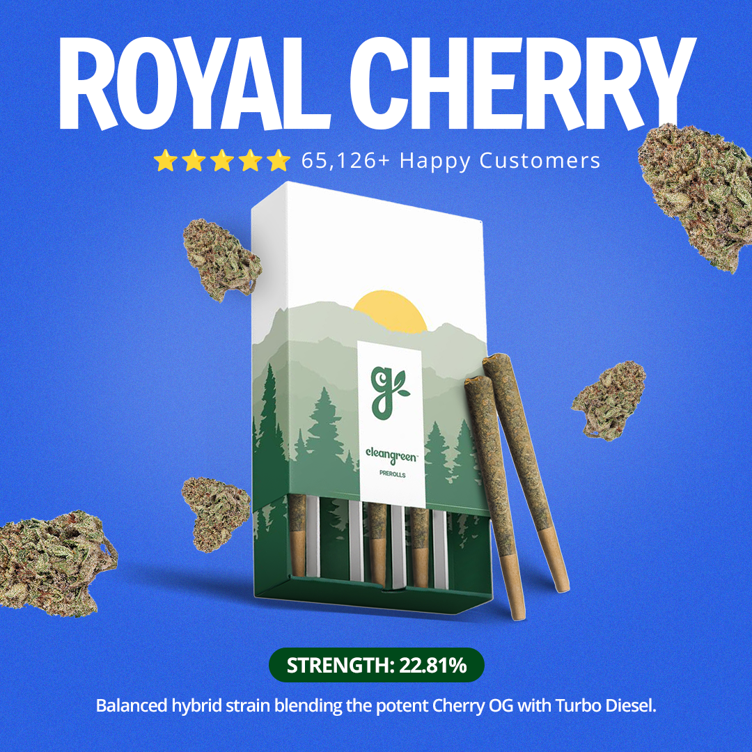 Royal Cherry Pre-Rolls - 6ct.